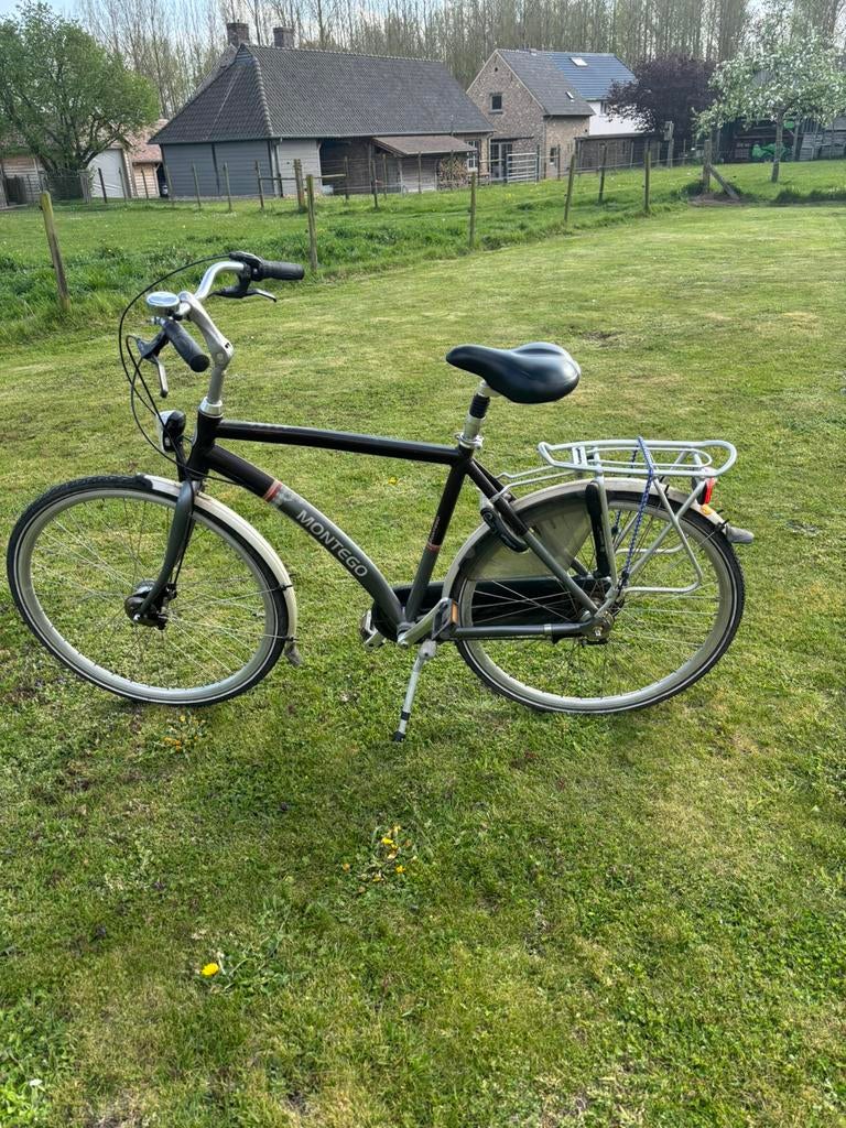 Heren fiets montego, Vélos & Vélomoteurs, Autres marques, Vitesses, Frein à tambour, Enlèvement