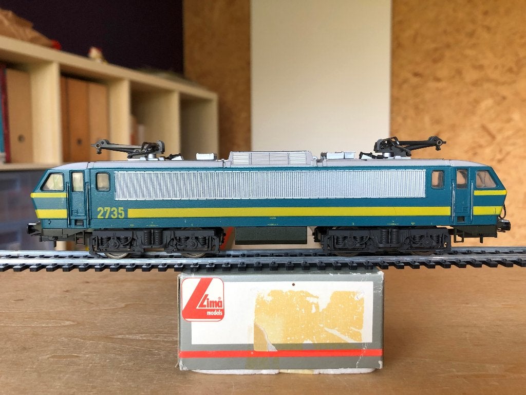 LIMA SNCB LOCOMOTIVE ÉLECTRIQUE HLE 2735 HO, Analogique, Locomotive, Lima, Envoi