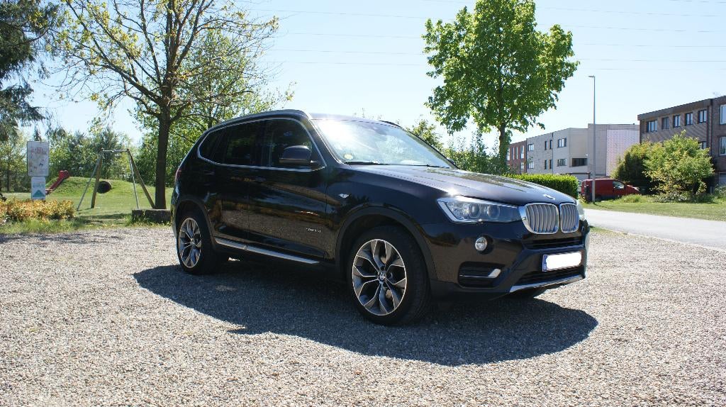 Bmw x3, Autos, BMW, Particulier, X3, Air conditionné, Diesel, Euro 6, 5 portes, Automatique, Autres couleurs, Noir, Cuir et Tissu