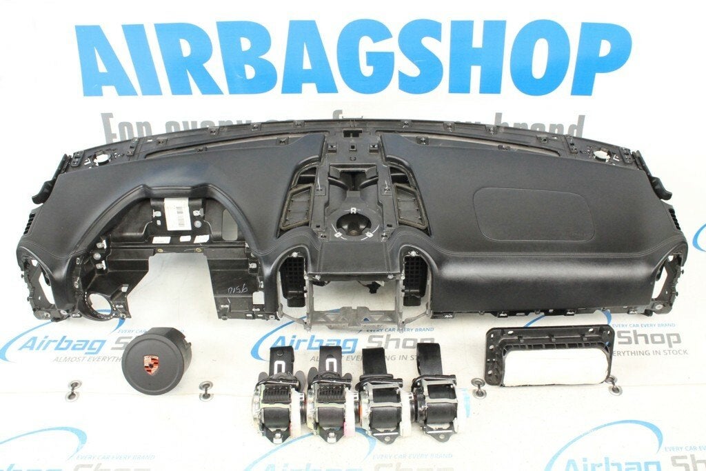 Airbag kit Tableau de bord cuir Porsche Cayenne, Autos : Pièces & Accessoires, Enlèvement ou Envoi, Utilisé