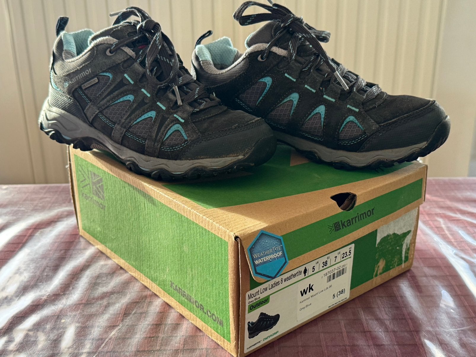 Chaussures de randonnée Karrimor - taille 38, Enlèvement, Comme neuf, Chaussures