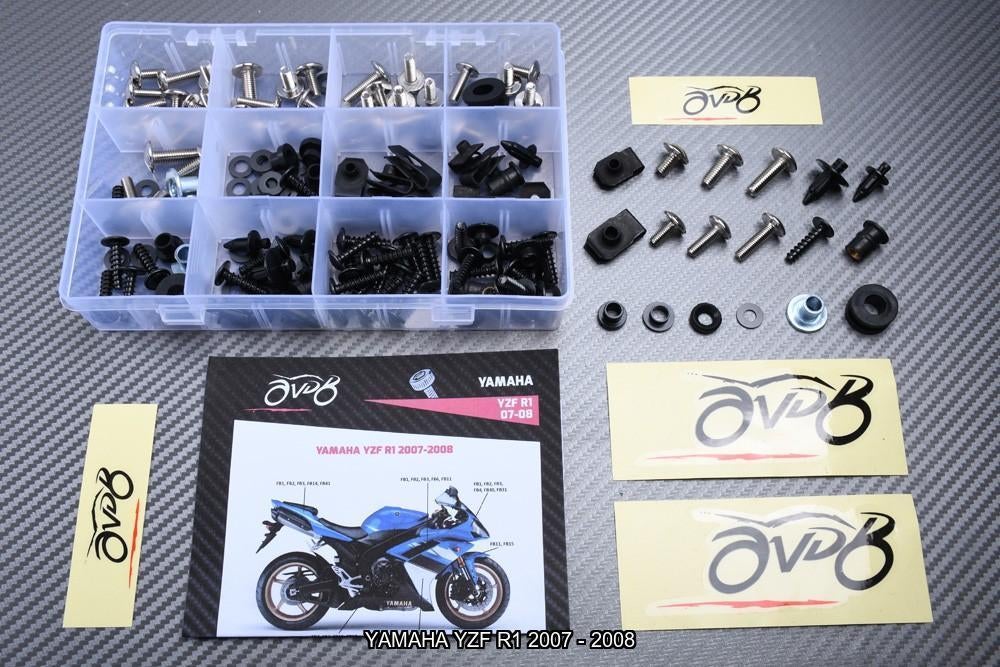 Kit visserie spécifique pour YAMAHA YZF R1 2007 - 2008, Enlèvement ou Envoi, Neuf