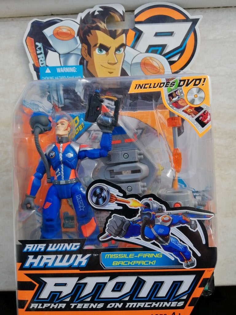 Actiefiguur  Atom actiefiguur 'Air wing hawk', Ophalen of Verzenden, Nieuw
