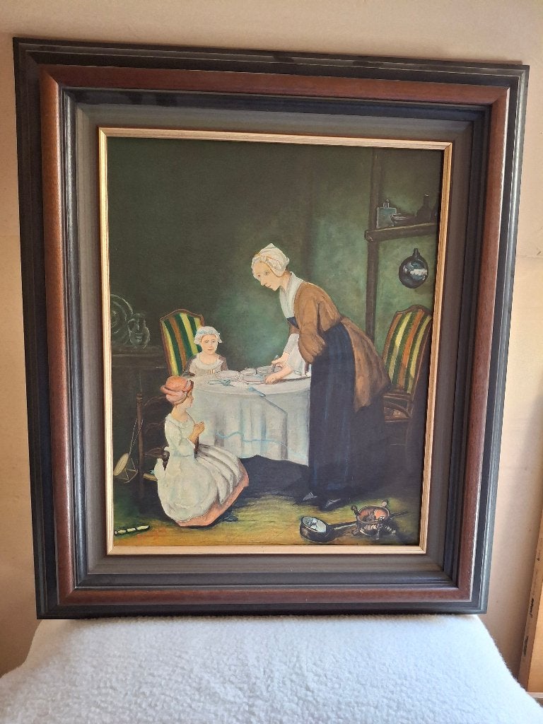 schilderij, Antiek en Kunst, Ophalen, Doek, Stilleven, Olieverf