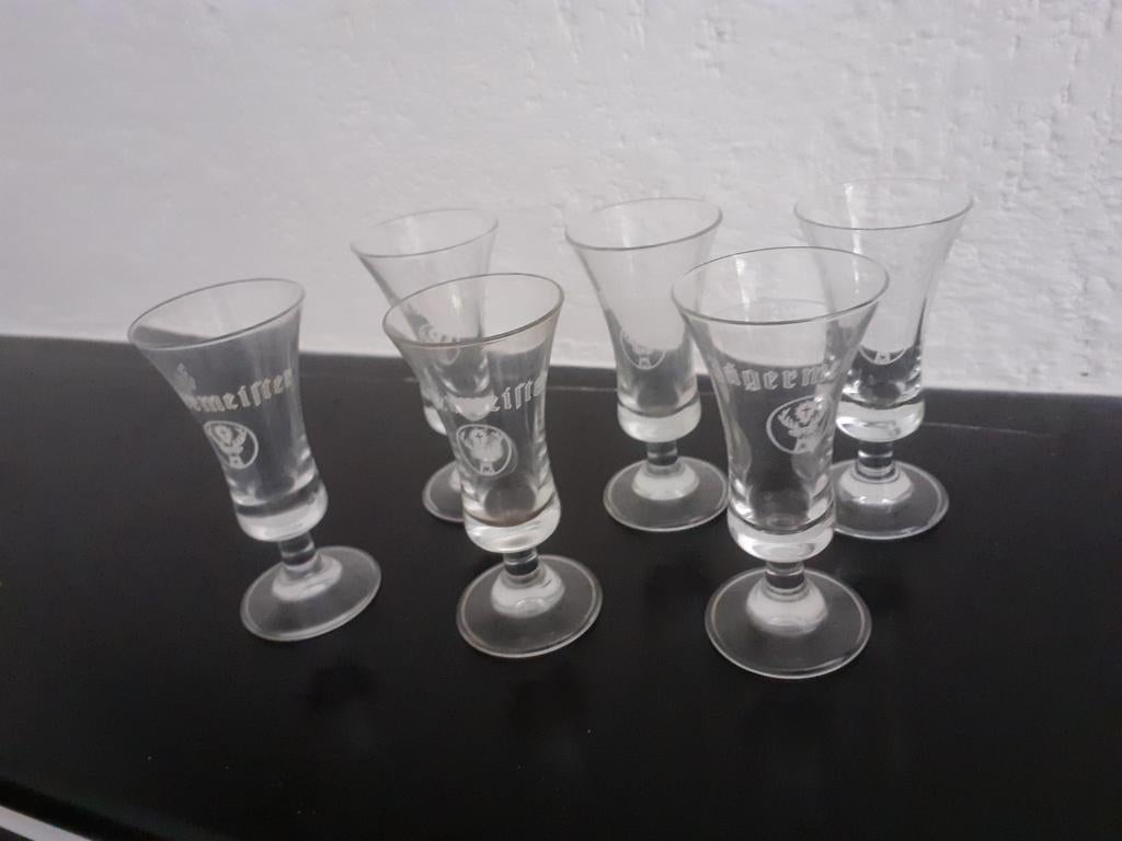 Jagermeister glaasjes, Verzamelen, Ophalen of Verzenden