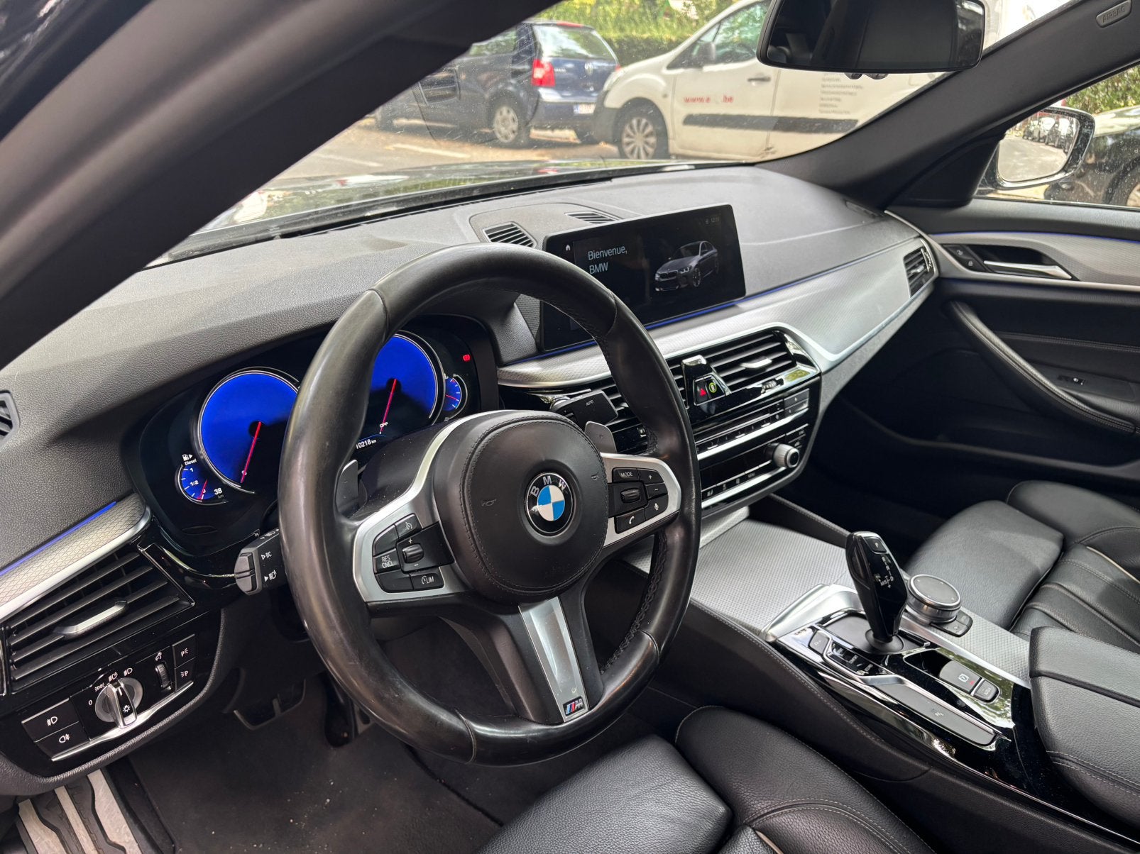Bmw520d pack m intérieur et extérieur, Cuir, Achat, Euro 6, Noir