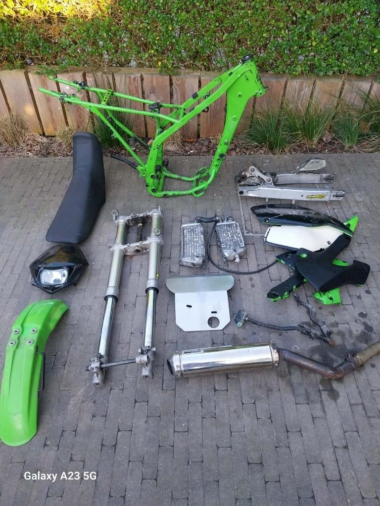 KLX 300 kawasaki, Motoren, Ophalen, Gebruikt