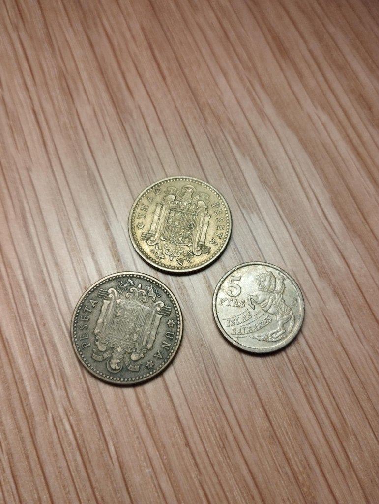 Munten/Spanje, Postzegels en Munten, Ophalen
