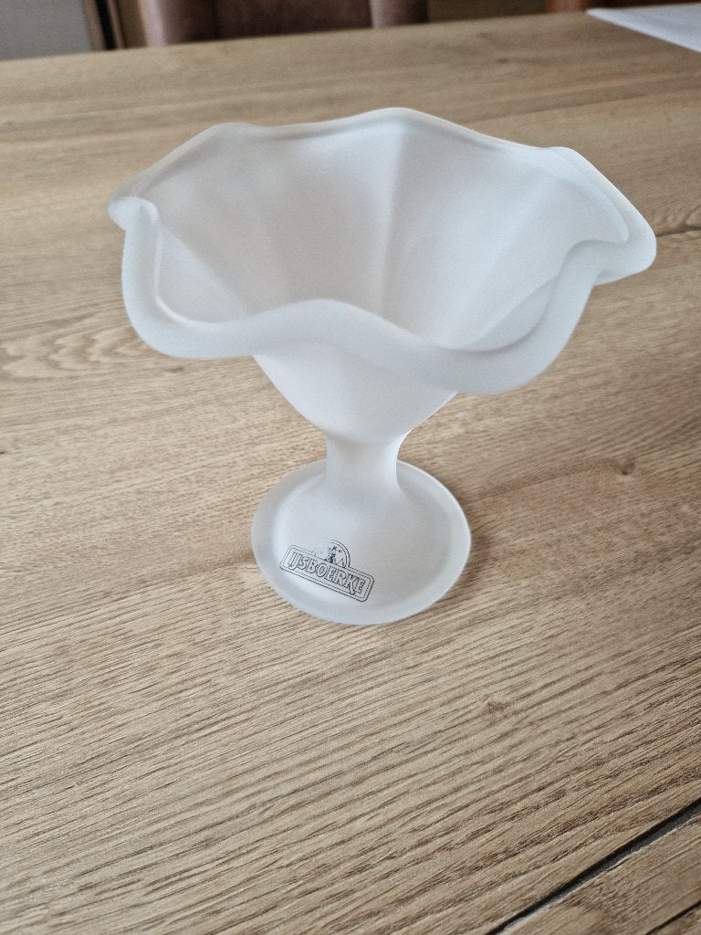 IJsboerke ijscoupe mat glas, Ophalen, Zo goed als nieuw, Overige typen