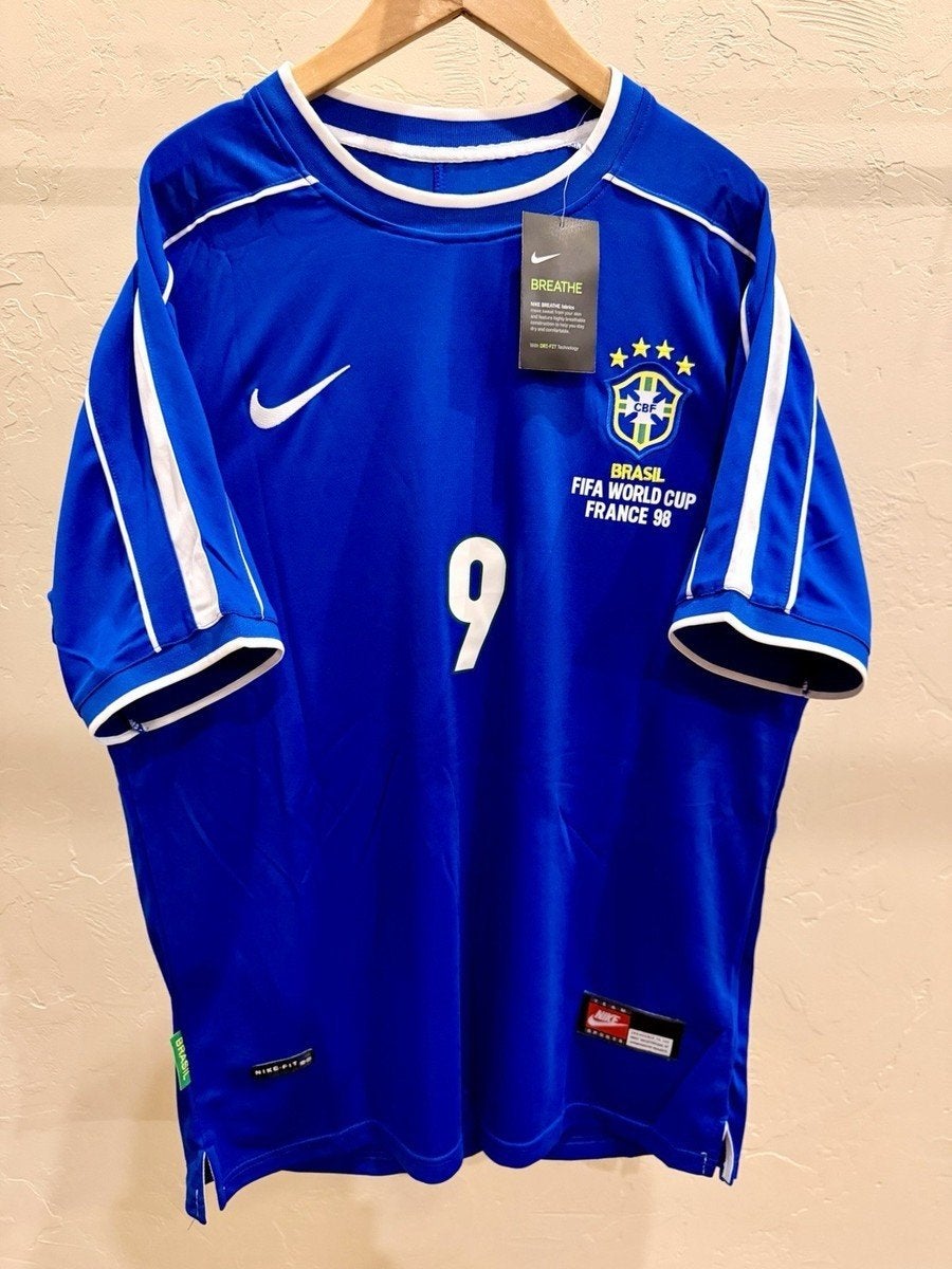 Brazilië Ronaldo Voetbalshirt WorldCup Origineel Finale 1998, Ophalen of Verzenden