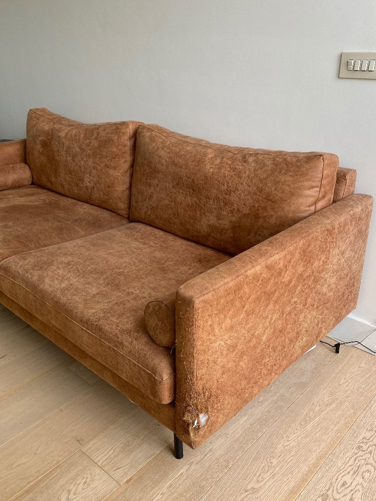 Sofa, Ophalen, Kunststof, Gebruikt, 150 tot 200 cm