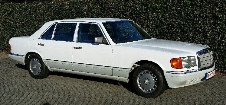 Oldtimer Mercedes 560 SEL - slechts 55.000 km, Ophalen