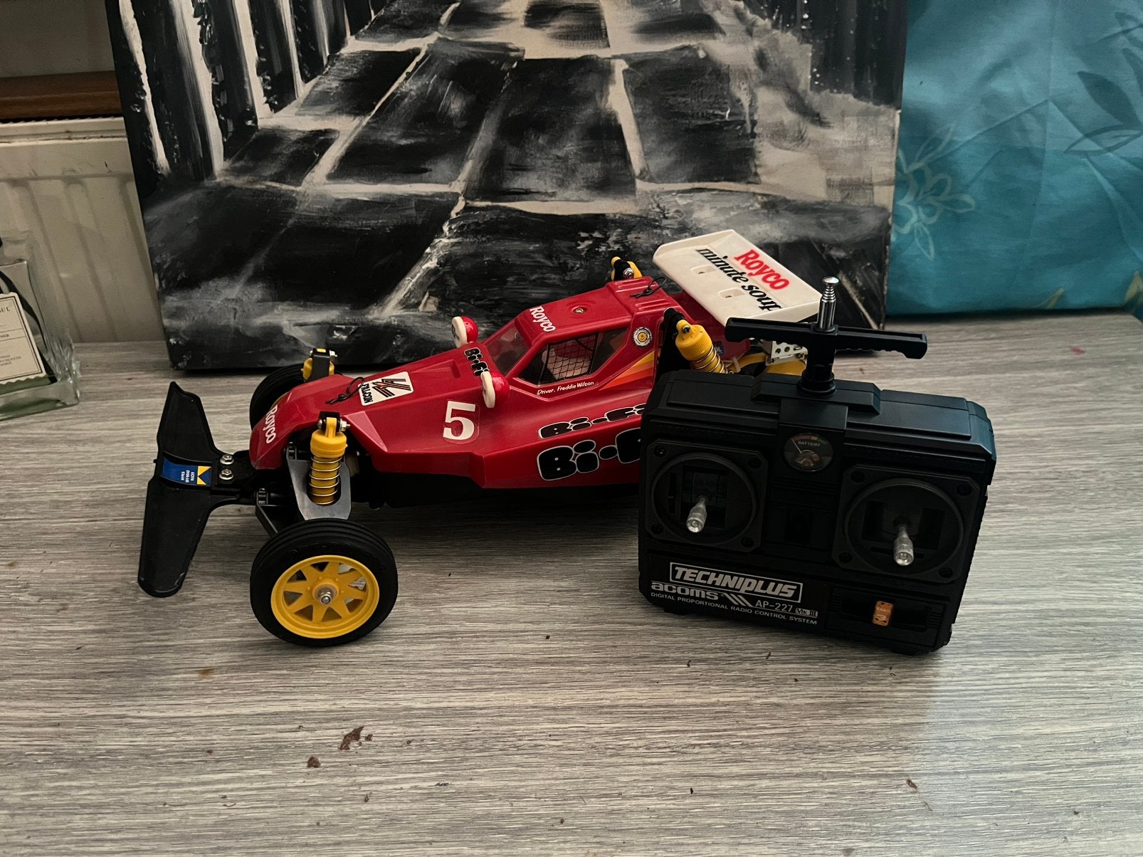 Tamiya the falcon, Autres échelles, Enlèvement ou Envoi, Voiture off road, Utilisé