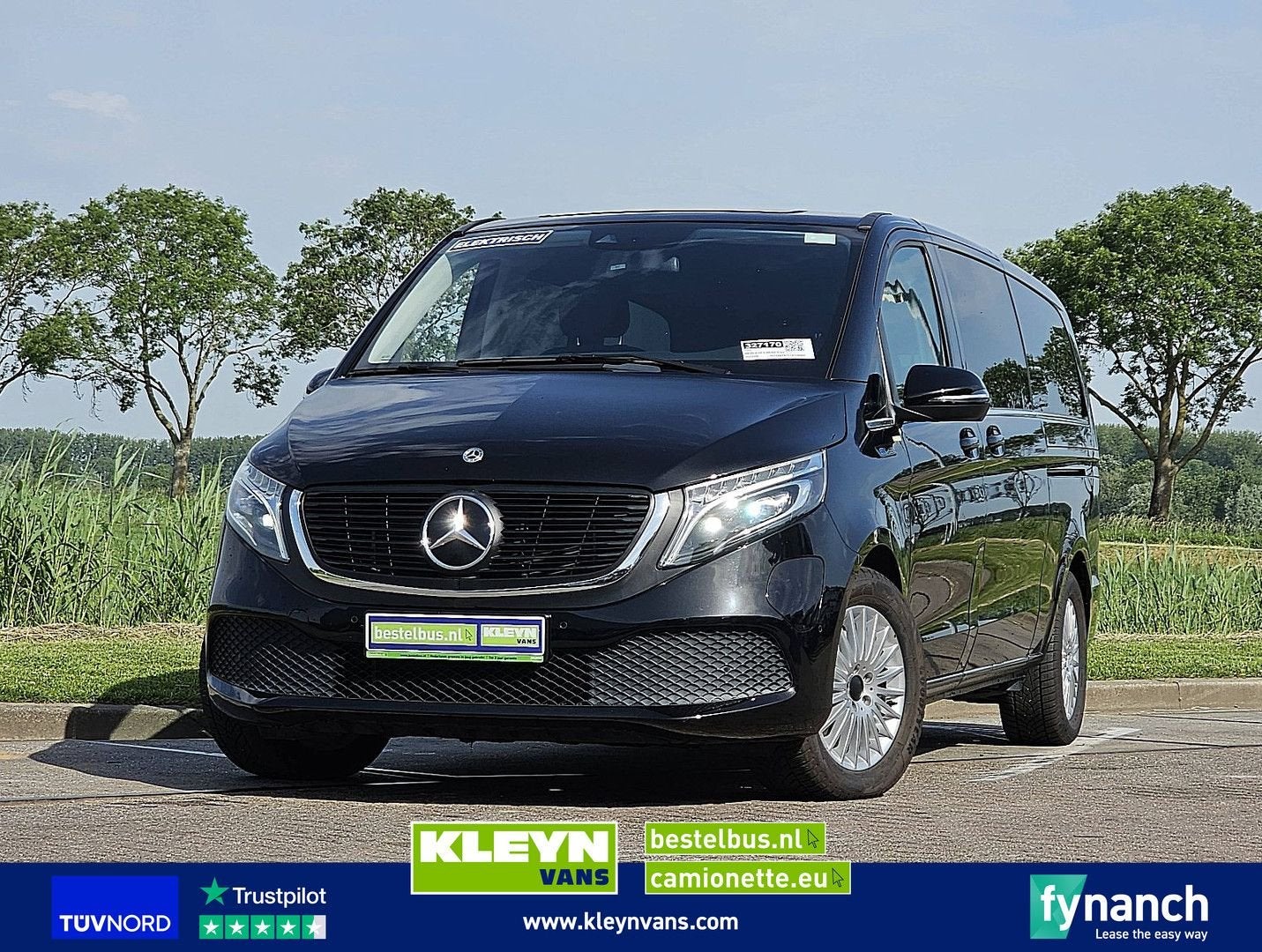 Mercedes-Benz EQV 300 L3 XL 7-Pers 90 kWh, Auto's, Automaat, Cruise Control, Zwart, Mercedes-Benz