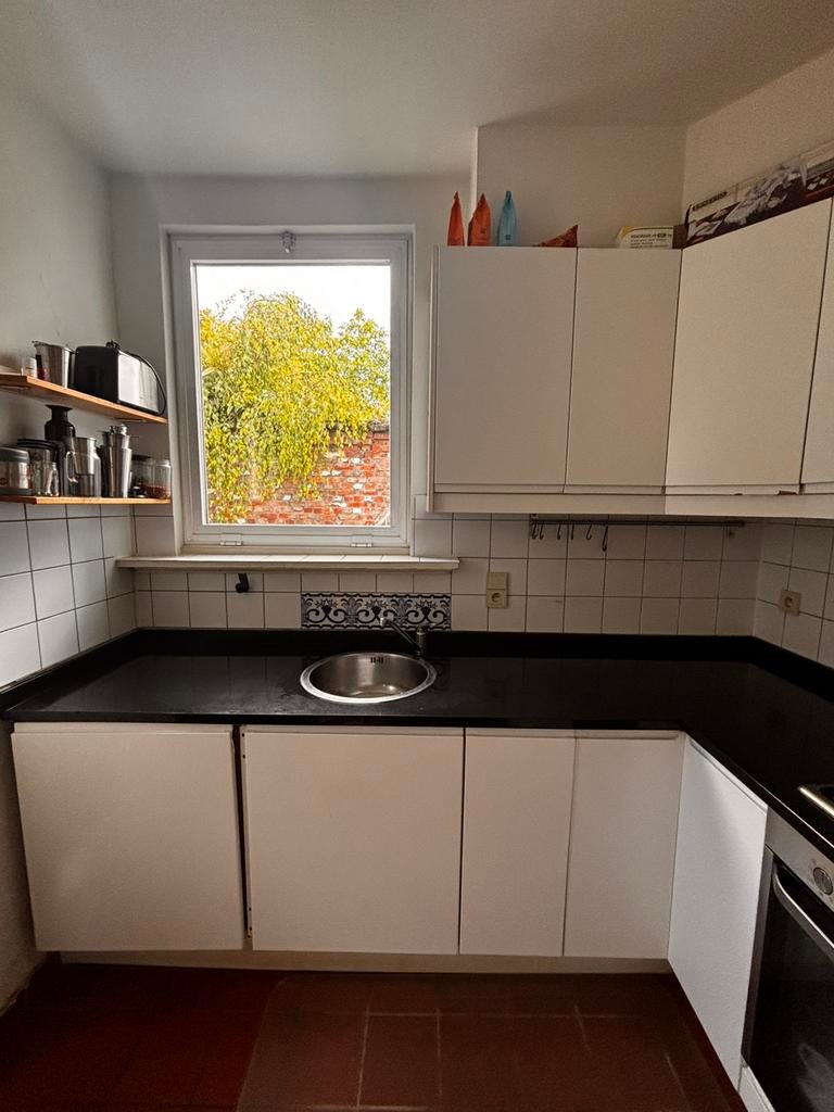 Gratis keuken, moet zo snel mogelijk weg., Huis en Inrichting, Ophalen, Gebruikt, Wit, Hoekkeuken
