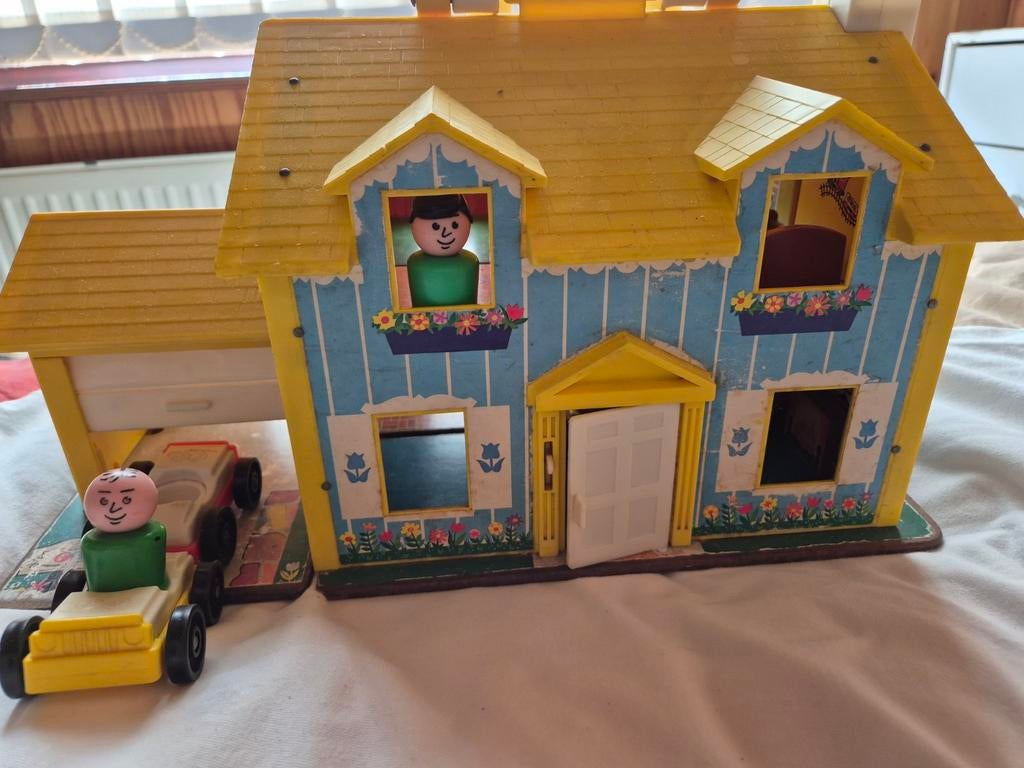 Fisher Price - maison complète avec 23 personnages, Enlèvement, Utilisé, Autres types