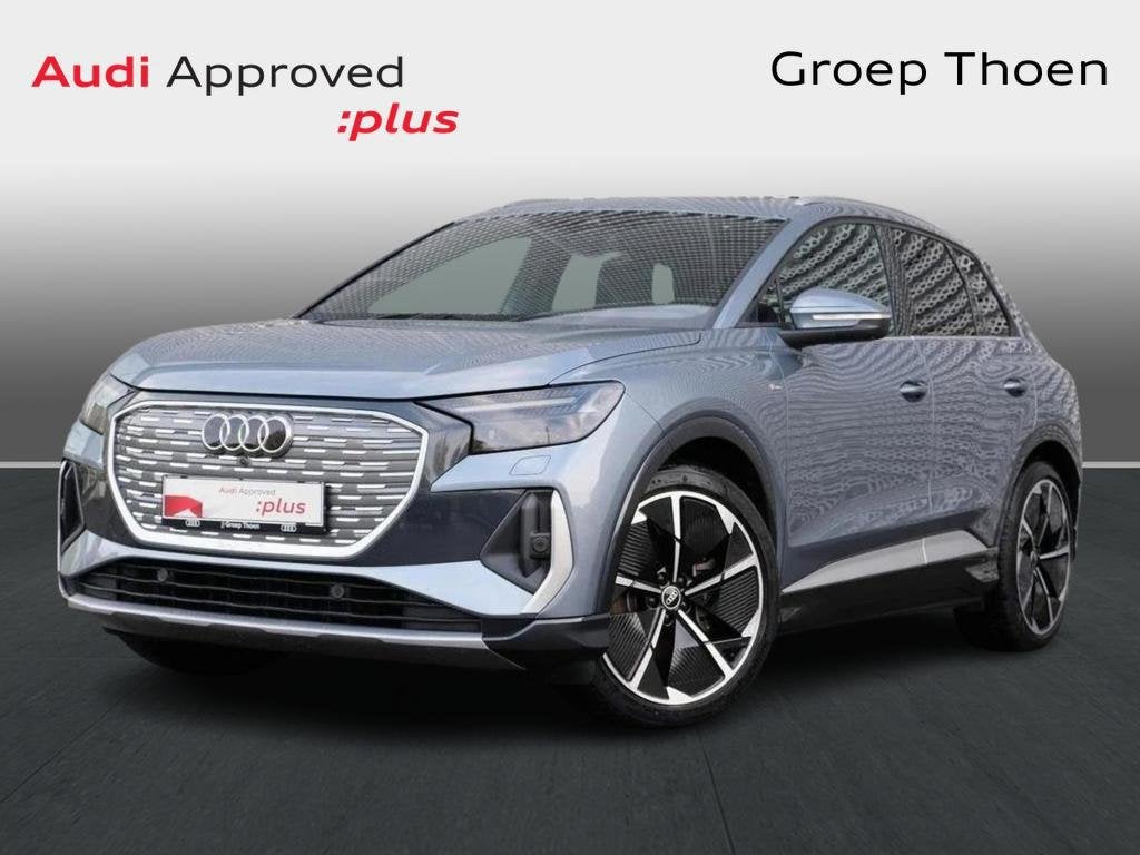 Audi Q4 e-tron Q4 e-Tron 82 kWh 40 Edition One Blue, Automaat, Overige modellen, SUV of Terreinwagen, Zilver of Grijs