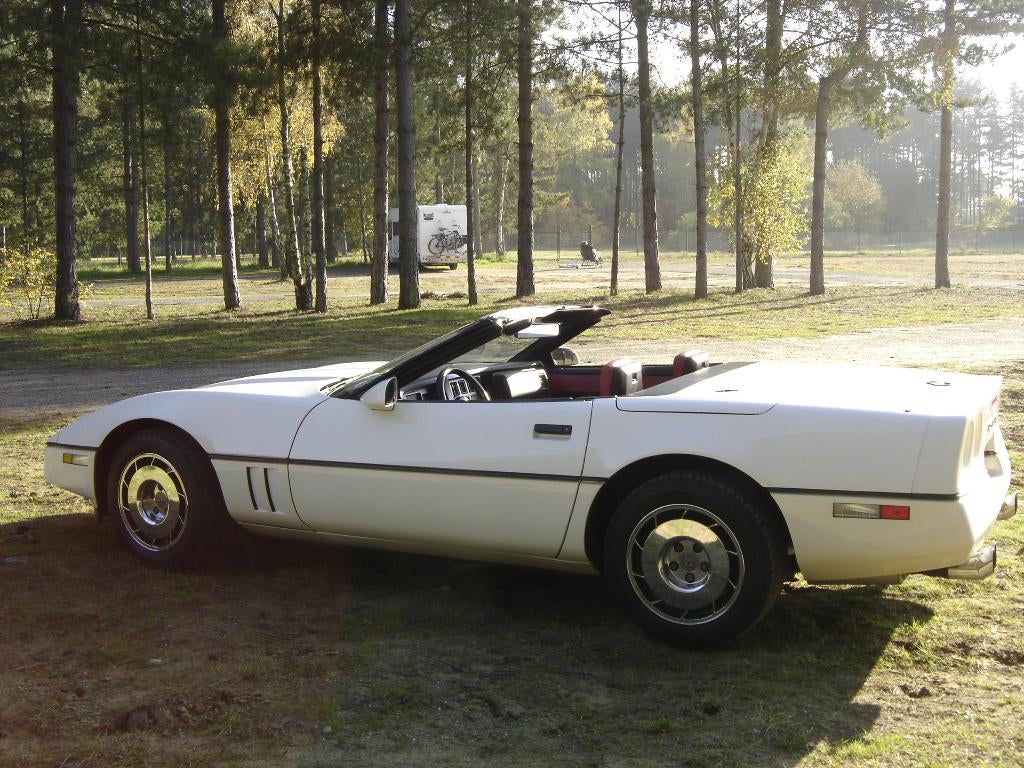 Chevrolet Corvette C4 Cabrio, Auto's, Oldtimers, Particulier, Chevrolet, Benzine, Cabriolet, 2 deurs, Handgeschakeld, Wit, Overige kleuren