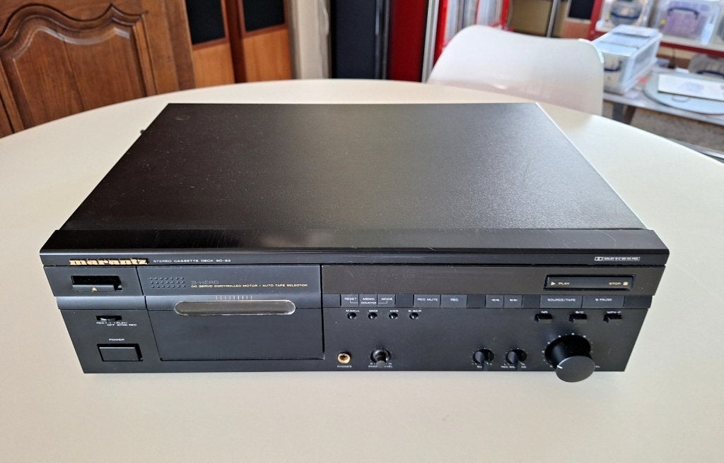 Gerenoveerde Marantz SD62 cassettespeler, Audio, Tv en Foto, Ophalen of Verzenden, Enkel, Marantz, Tiptoetsen
