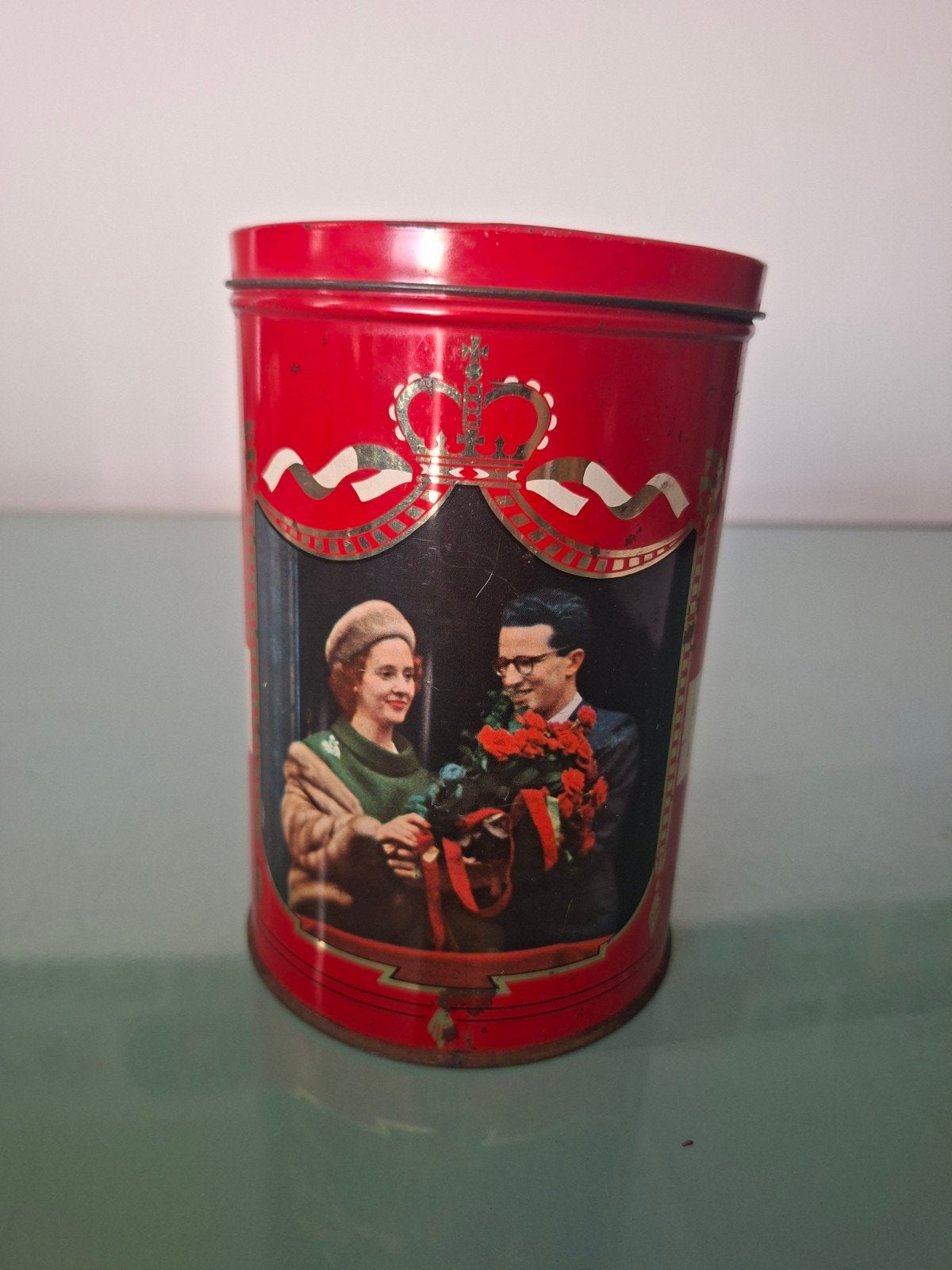 Blikkendoos Boudewijn en Fabiola, Verzamelen, Ophalen of Verzenden