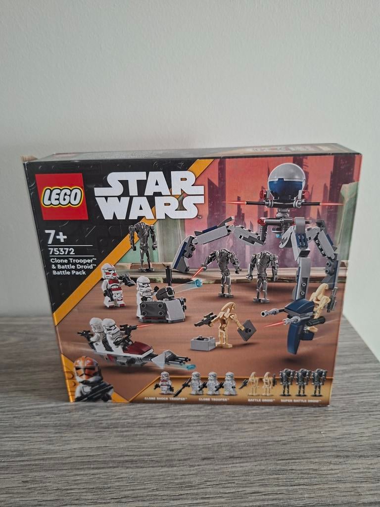 LEGO Star Wars 75372 Clone Trooper & Battle Droid Battle Pac, Kinderen en Baby's, Speelgoed | Duplo en Lego, Ophalen, Lego, Star Wars