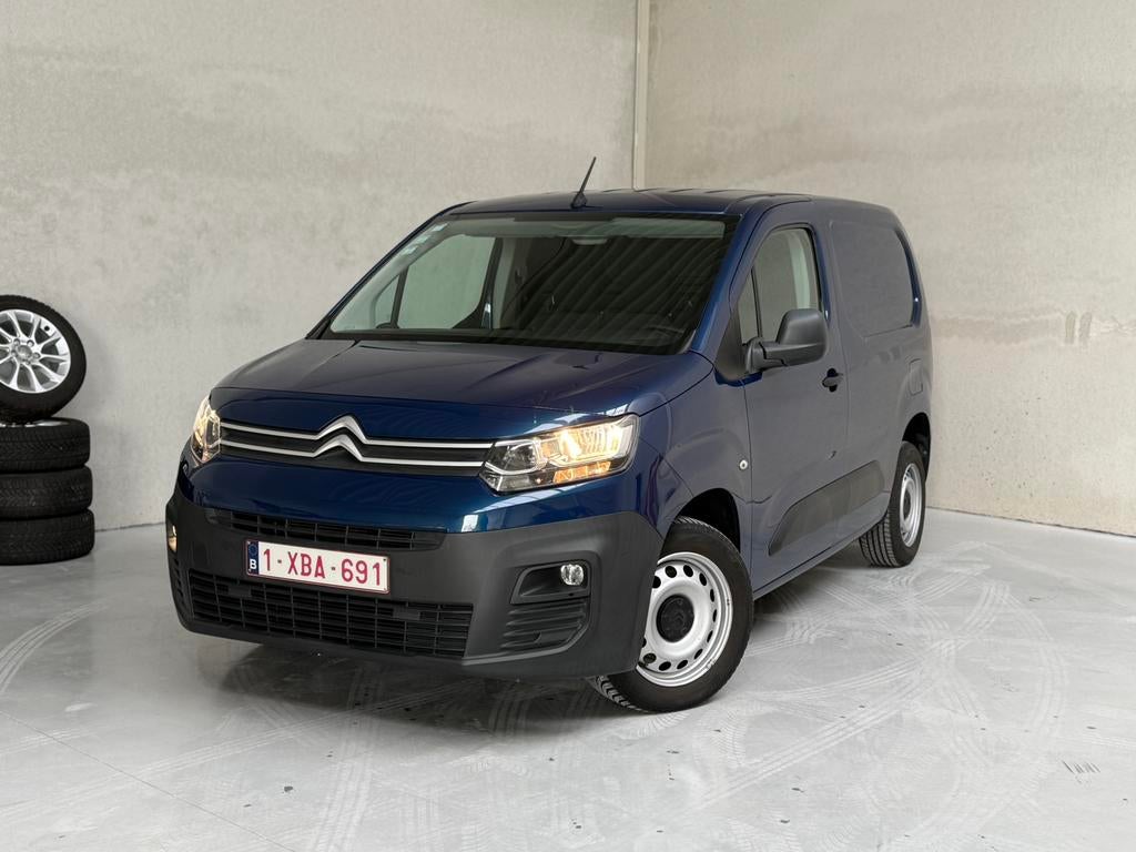 Citroen Berlingo Van - 2019 - BTW Wagen, Auto's, Blauw, 5 deurs, Te koop, Stof