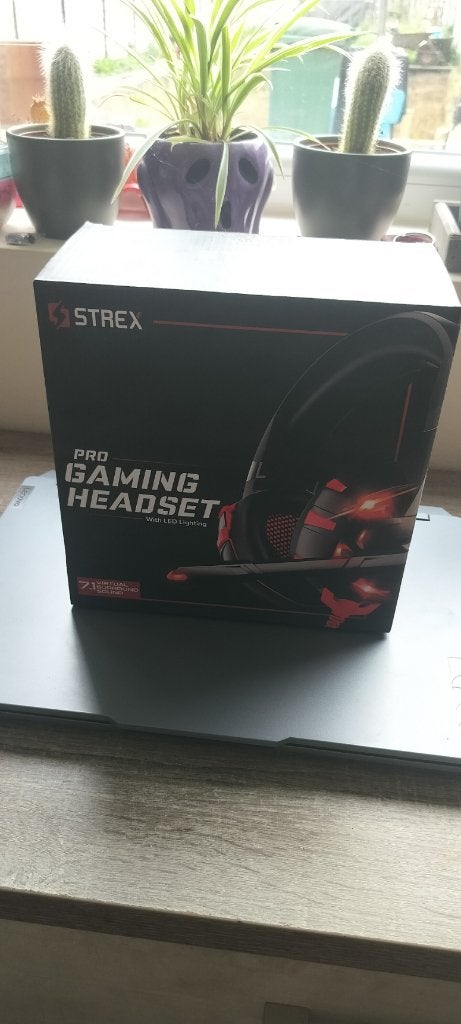 Casque de jeu Strex Pro 7.1 + LED — Neuf/Inutilisé, Neuf, Casque gamer, Enlèvement ou Envoi, Strex