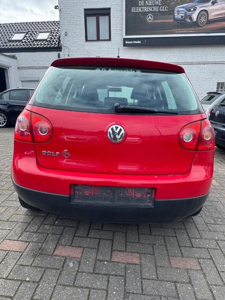 VENDU - Volkswagen Golf 5 1.4 Essence – 5 portes – Clim, Autos, Rouge, Achat, 170 g/km, Entreprise