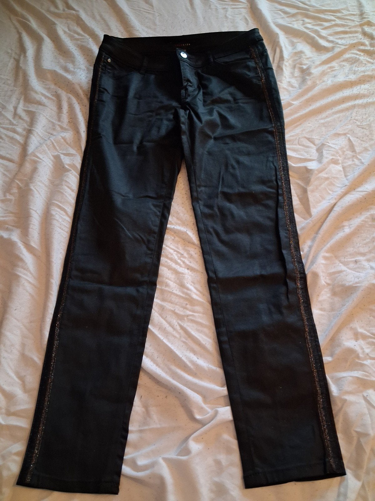 broek L&L maat 40, Kleding | Dames, Maat 38/40 (M), Zwart, Zo goed als nieuw, Verzenden