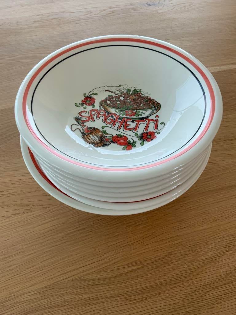 Assiettes à pâtes, Maison & Meubles, Enlèvement