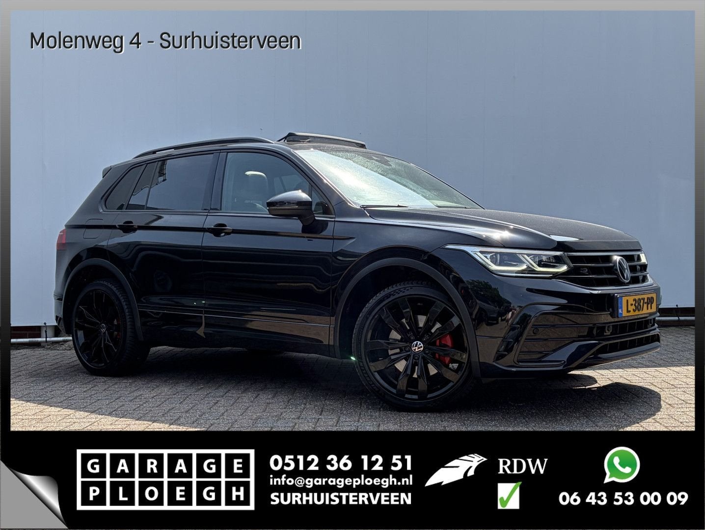 Volkswagen Tiguan 1.4 TSI eHybrid R-Line PHEV Pano Elek.Trek, Autos, Achat, Entreprise, 43 g/km, Automatique