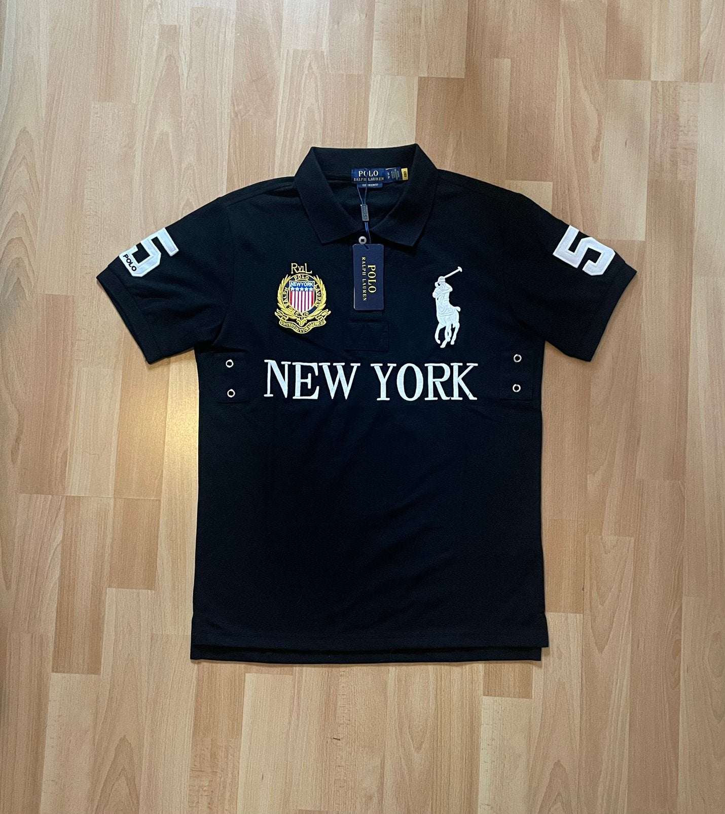 Polo Ralph Lauren New York, Ophalen of Verzenden, Nieuw, Maat 46 (S) of kleiner, Zwart