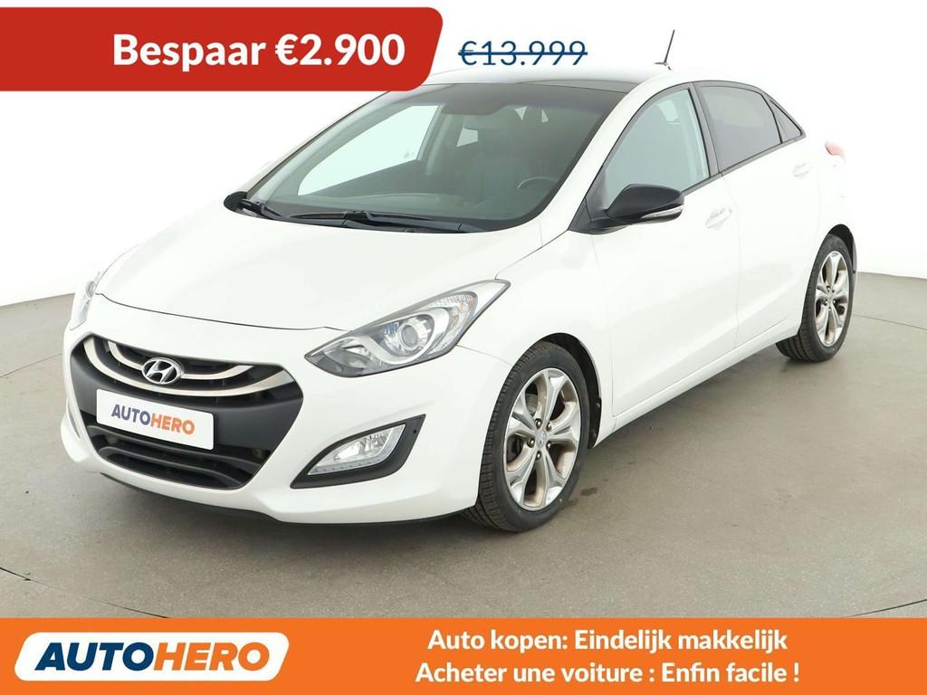 Hyundai i30 1.6 CRDi Classic (année de construction 2014), Autos, Hyundai, Cuir, Euro 5, Achat, Boîte manuelle