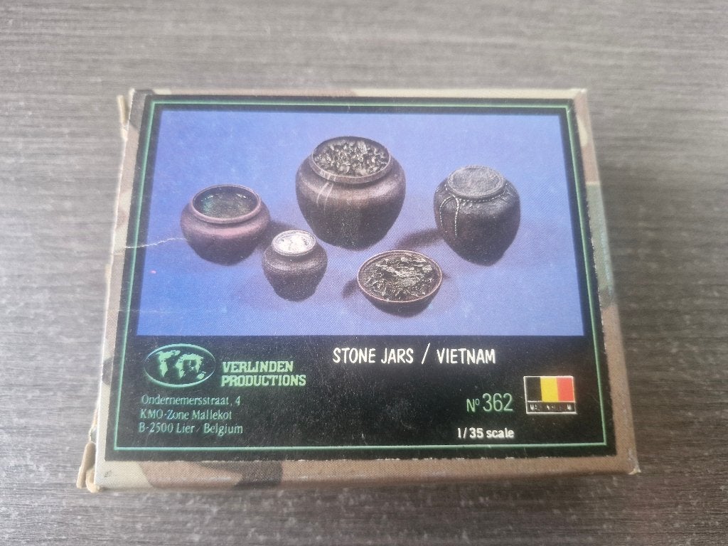 Verlinden 1/35 Stone Jars Vietnam, Ophalen of Verzenden, Nieuw, 1:35 tot 1:50, Diorama