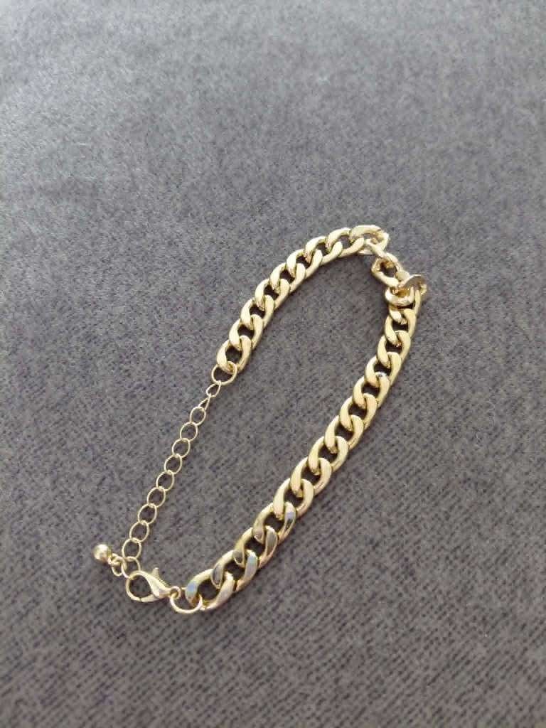 goude armband nr1, Ophalen of Verzenden, Nieuw, Goud, Goud