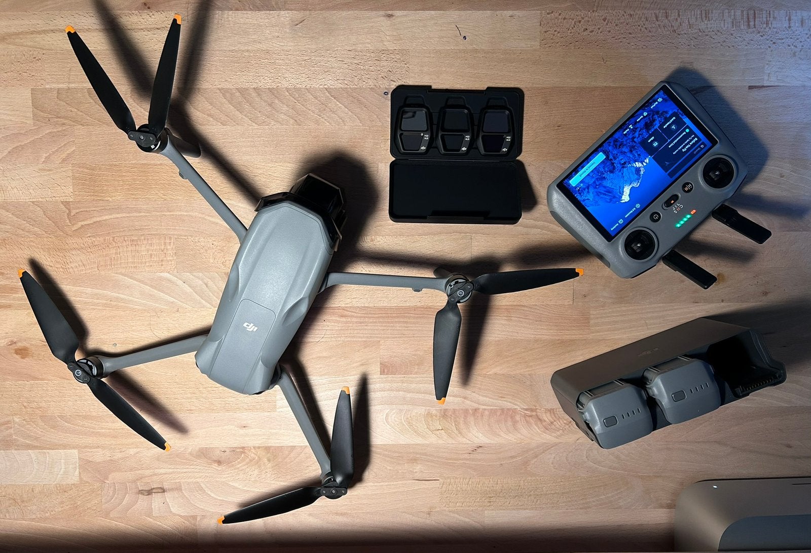 DJI Air 3S Fly More Combo, Ophalen of Verzenden, Zo goed als nieuw, DJI