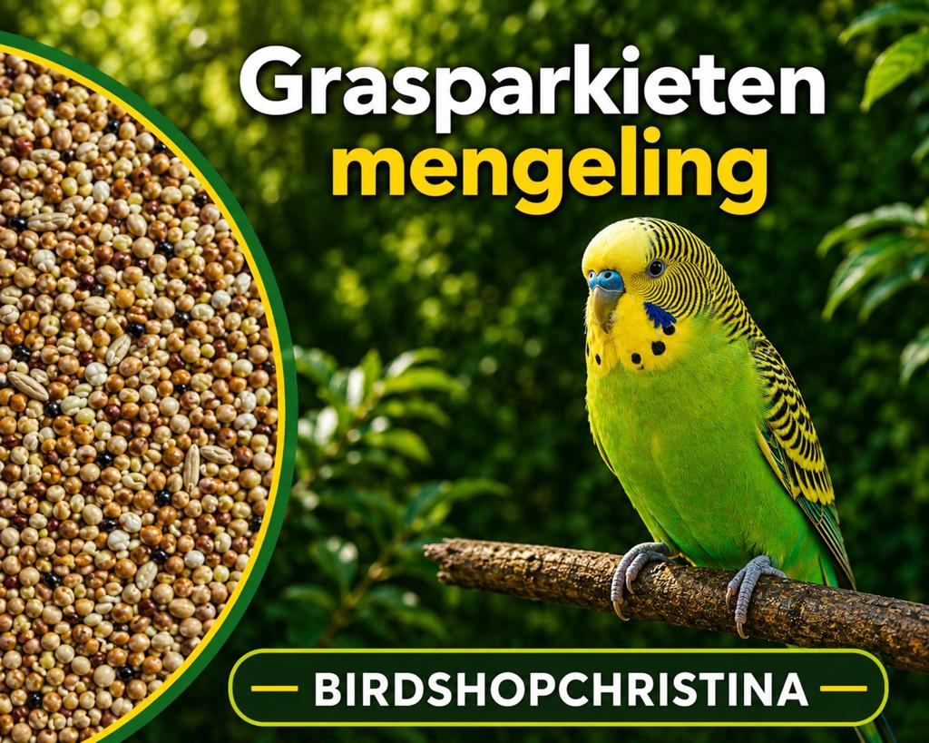 Grasparkieten Standaard 5kg - Vogel Zaad - Winkel en Webshop, Dieren en Toebehoren, Dierenvoeding, Ophalen, Vogel