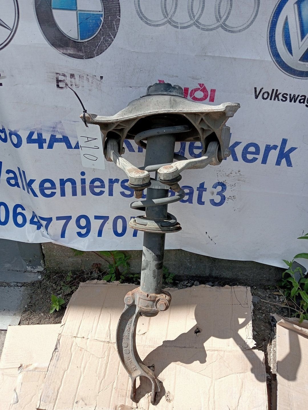 Schokdemper van een Audi A4, Gebruikt, -, -, -