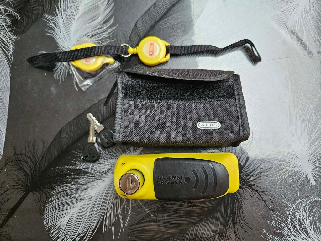 bloque disque Abus, Motos, Accessoires | Cadenas, Enlèvement ou Envoi, Utilisé