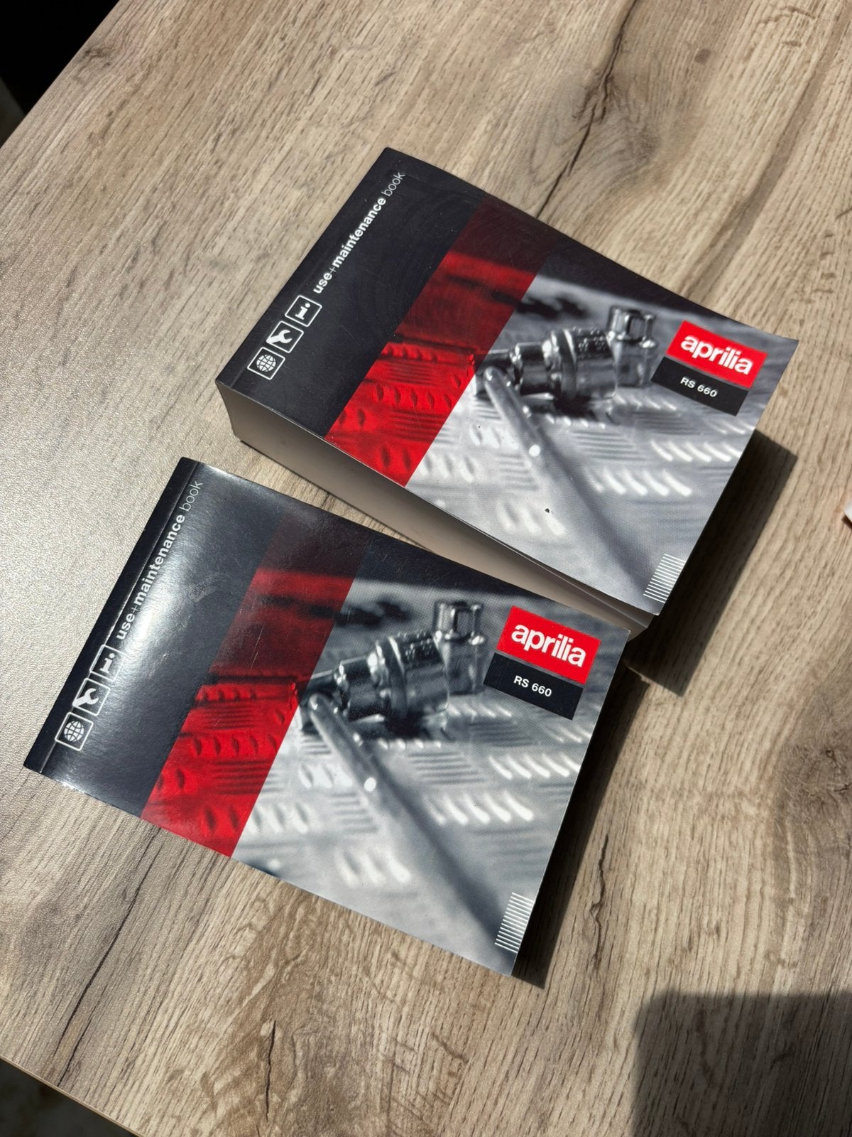 Aprilia rs660 boekjes, Motoren, Ophalen of Verzenden, Aprilia