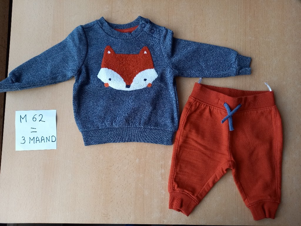 Parfait état, set taille 62 pour garçon, Garçon, Enlèvement ou Envoi, Ensemble, Comme neuf