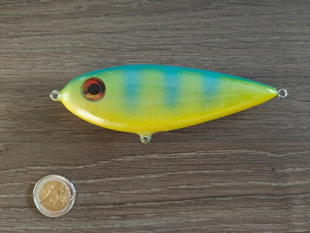 Derkbait custom jerkbait 12cm 53g snoek, Watersport en Boten, Ophalen, Nieuw