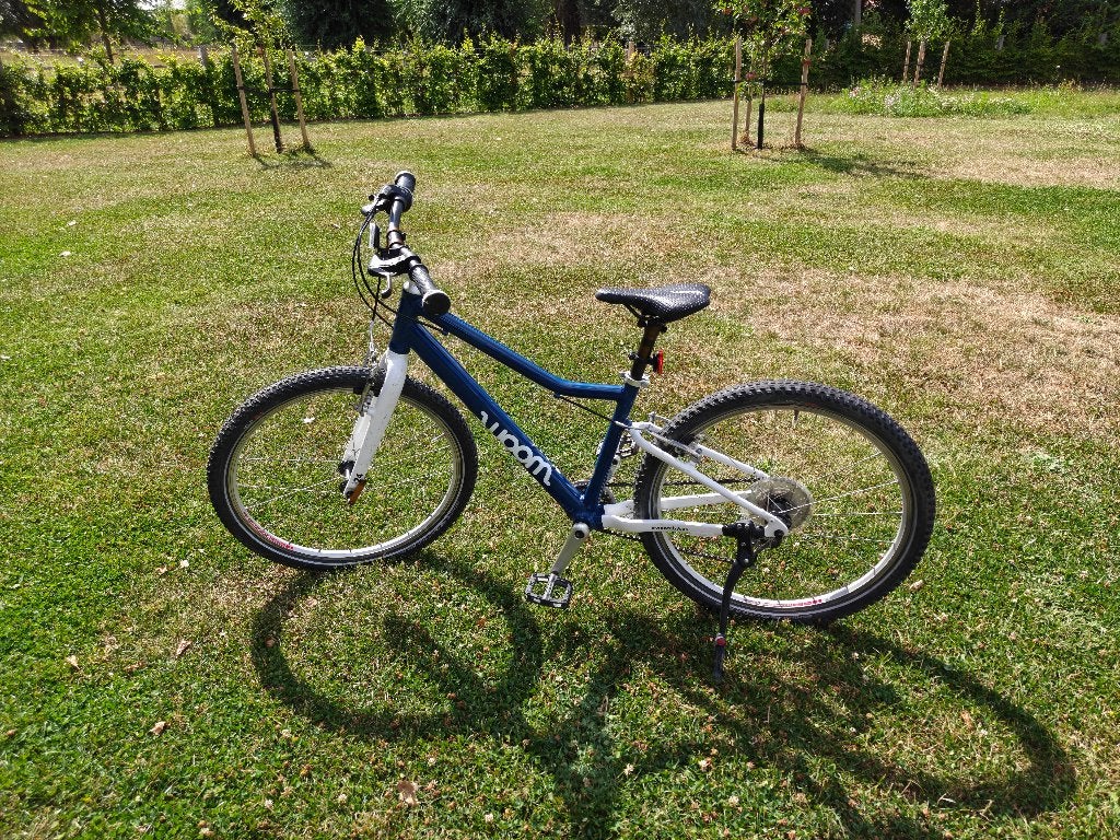 Woom 5 kinderfiets - zeer goede staat, Ophalen, Velgrem, Versnellingen, Woom