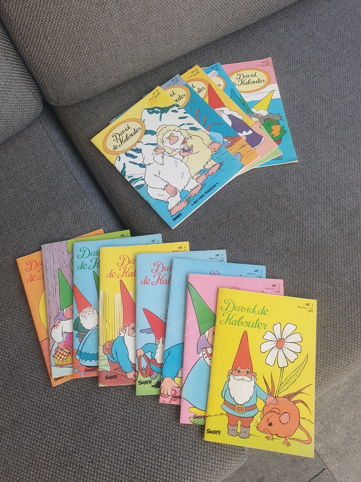 13 stipverhaal boekjes . David de kabouter, Boeken, Ophalen of Verzenden, Zo goed als nieuw, Jongen of Meisje, 5 of 6 jaar