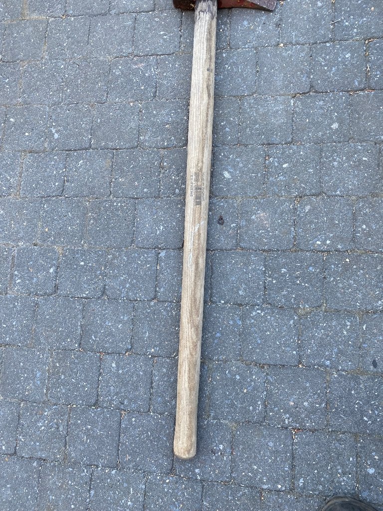 bijl op steel, Jardin & Terrasse, Outils à main, Enlèvement, Utilisé, Hache