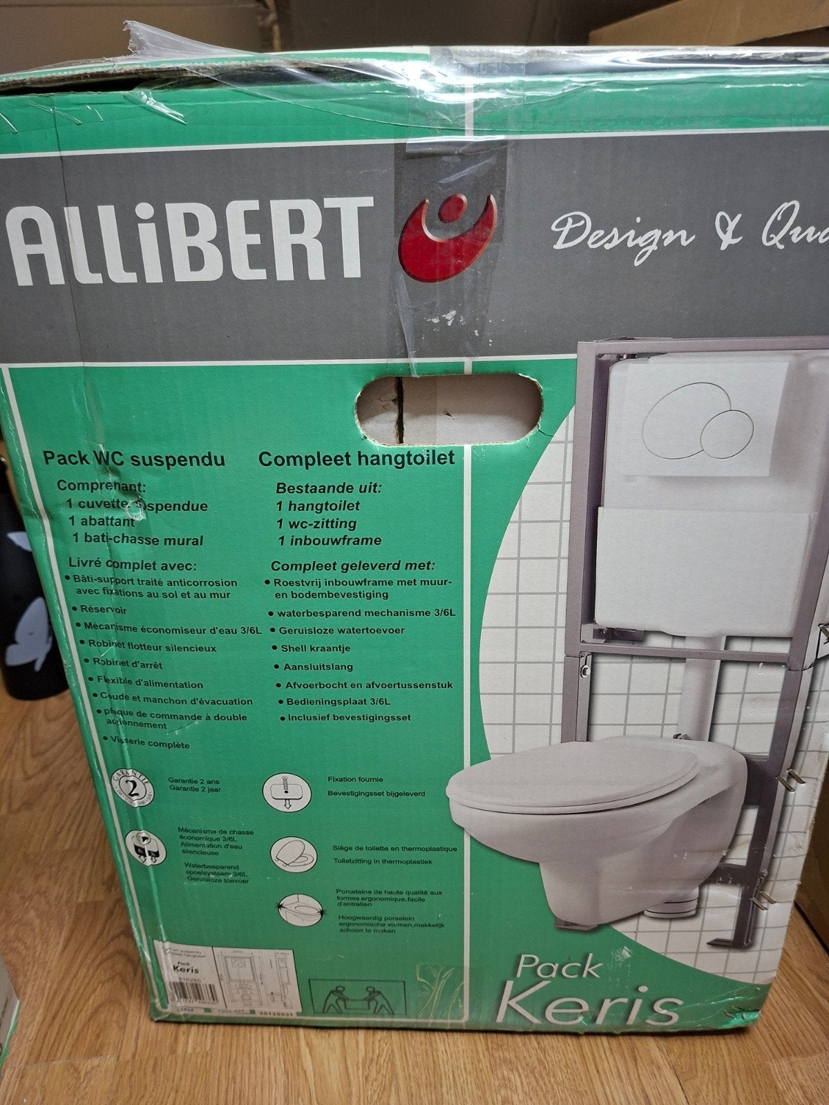 Hangtoilet., Doe-het-zelf en Bouw, Ophalen, Nieuw, Toilet