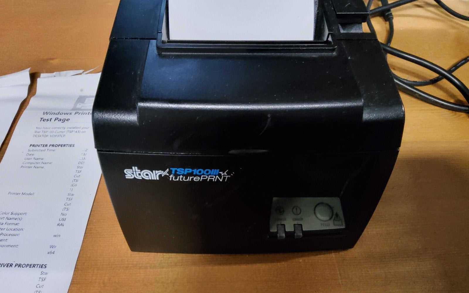 star tsp100iii usb thermische ticketprinter, Computers en Software, Ophalen