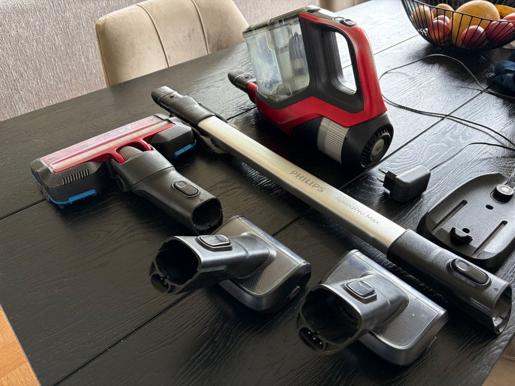 Philips steelstofzuiger speedpro Max, Electroménager, Aspirateurs, Utilisé, Aspirateur balai, Philips, Moins de 1 200 watts, Sans fil