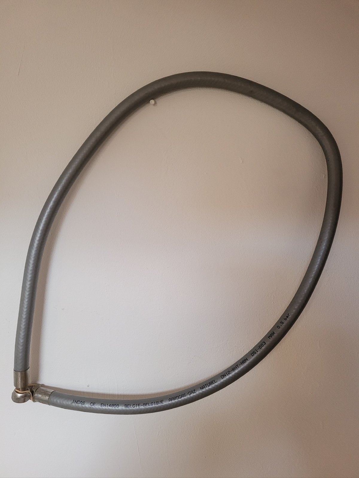 Nieuwe flexibele aardgasslang die aan de normen van 150 cm, Ophalen, Zo goed als nieuw, Gas