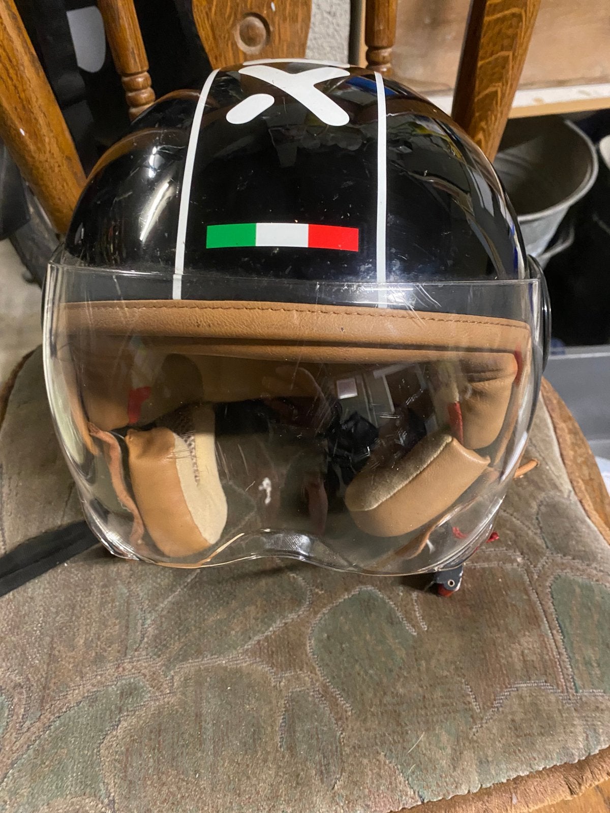 Casque, Enlèvement, Utilisé